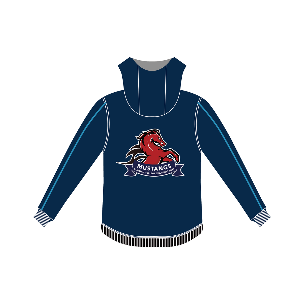 DCSPX Mustangs 拉链带帽卫衣