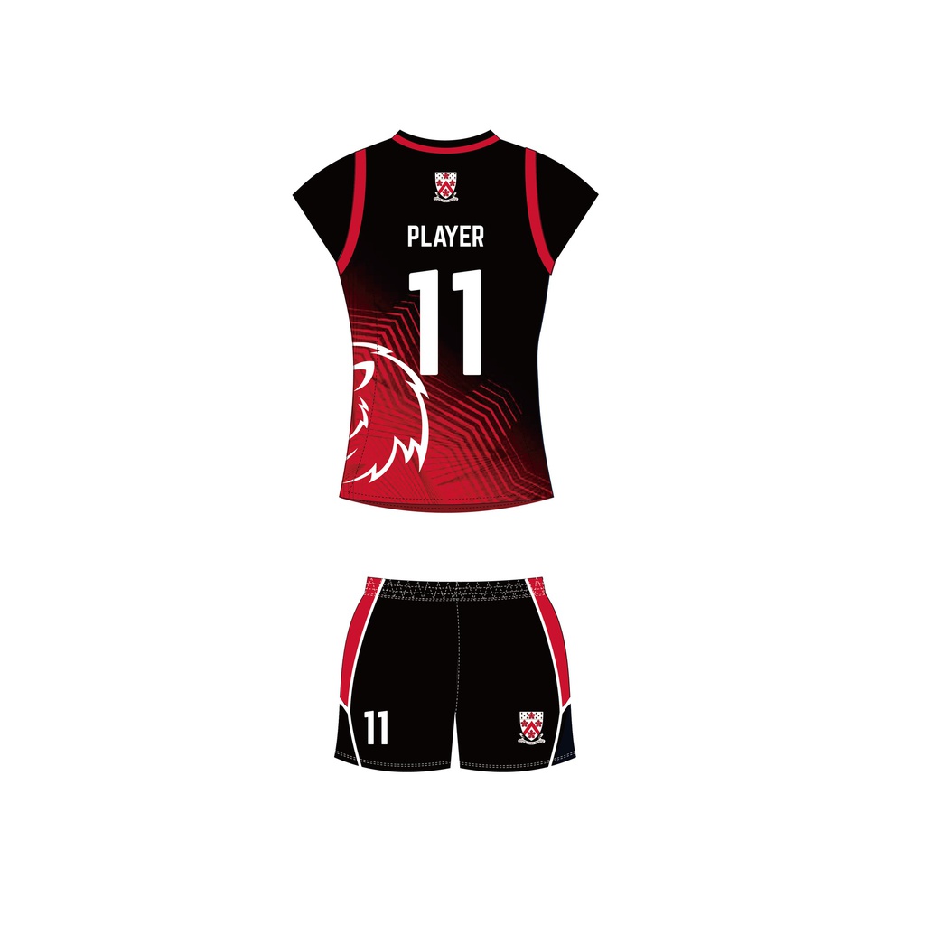 高中排球 - 客场 DCB Lions 套装