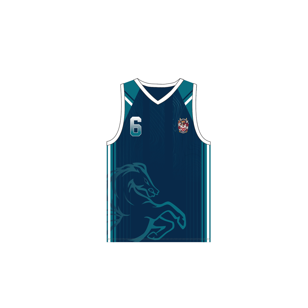 Mustangs SISAC Primary / Middle Basketball Jersey