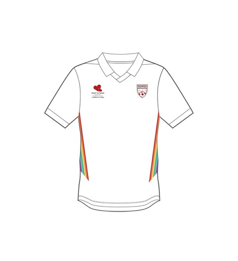 Kids Short Sleeve Jersey - White (Away match shirt)